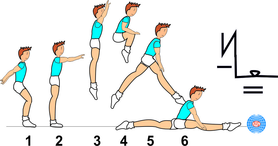 TUCK JUMP TO SPLIT TUCK JUMP TO SPLIT