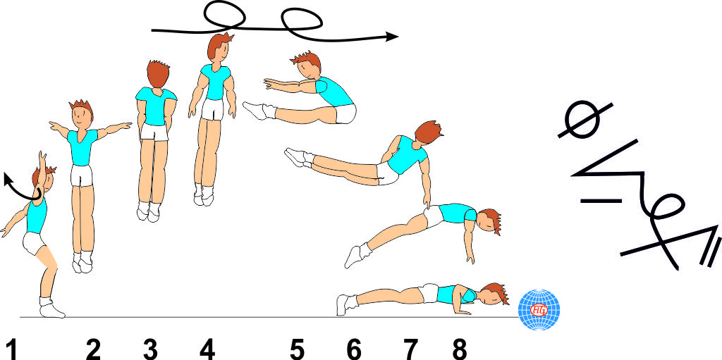 Pike Jump Gymnastics