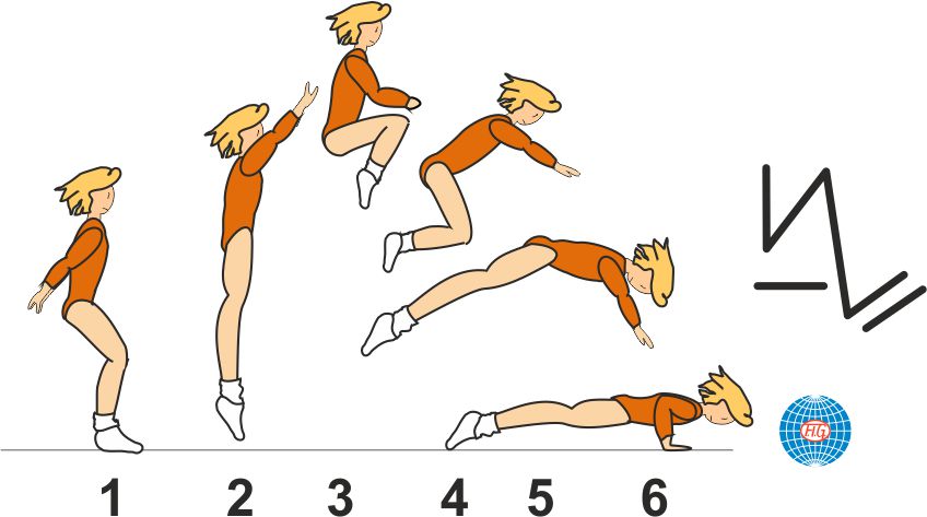 TUCK JUMP TO PUSH UP