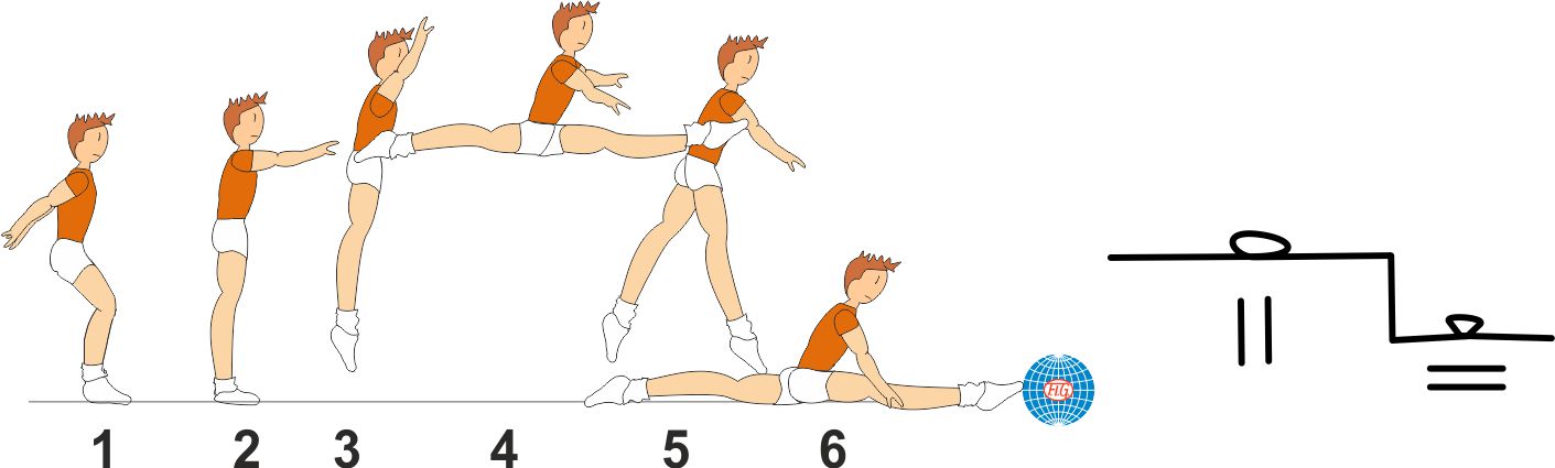 SPLIT JUMP TO SPLIT