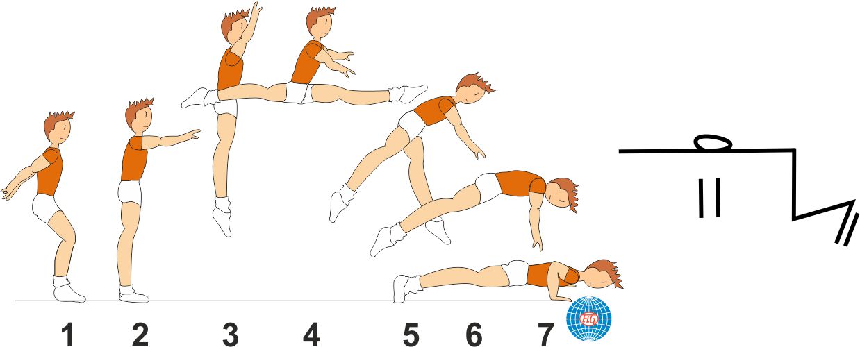 SPLIT JUMP TO PUSH UP