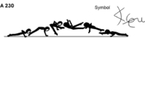 A 230 : STRADDLE CUT ½ TWIST TO WENSON