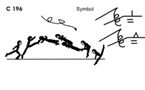 C 196 : GAINER 1 ½ TWIST TO FRONTAL SPLIT OR PRONE SPLIT