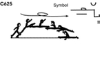 C 625 : SPLIT LEAP  ½  TURN TO SPLIT  