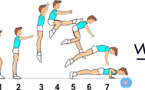 C 245 : COSSACK JUMP TO PUSH UP