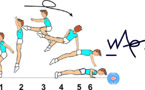 C 246 : COSSACK JUMP ½ TWIST TO PUSH UP