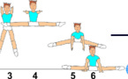 C 365 : FRONTAL SPLIT JUMP TO FRONTAL SPLIT