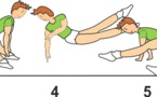 A 147 : STRADDLE CUT ½ TWIST TO SPLIT